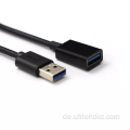 ODM/OEM-USB-A-Mann zum weiblichen USB2.0-Verlängerungskabel